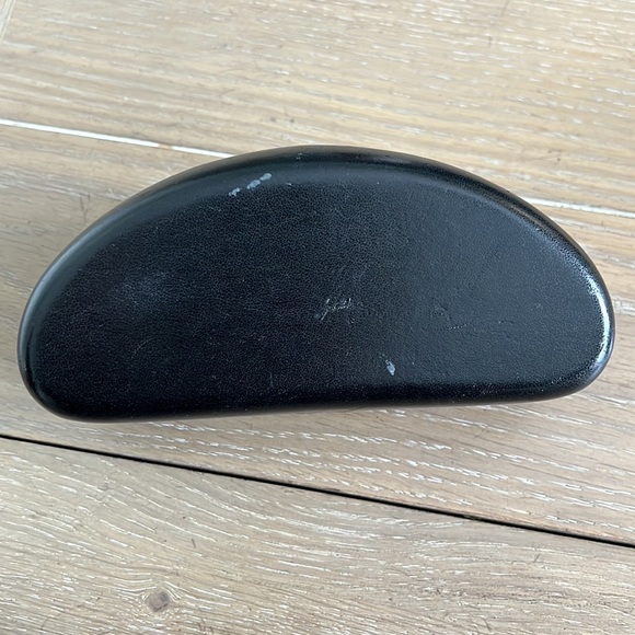 Authentic Prada SPR 230 black silver signature cat eye sunglasses W/box 56/20 - Picture 5 of 17